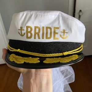 Bride Captain Hat